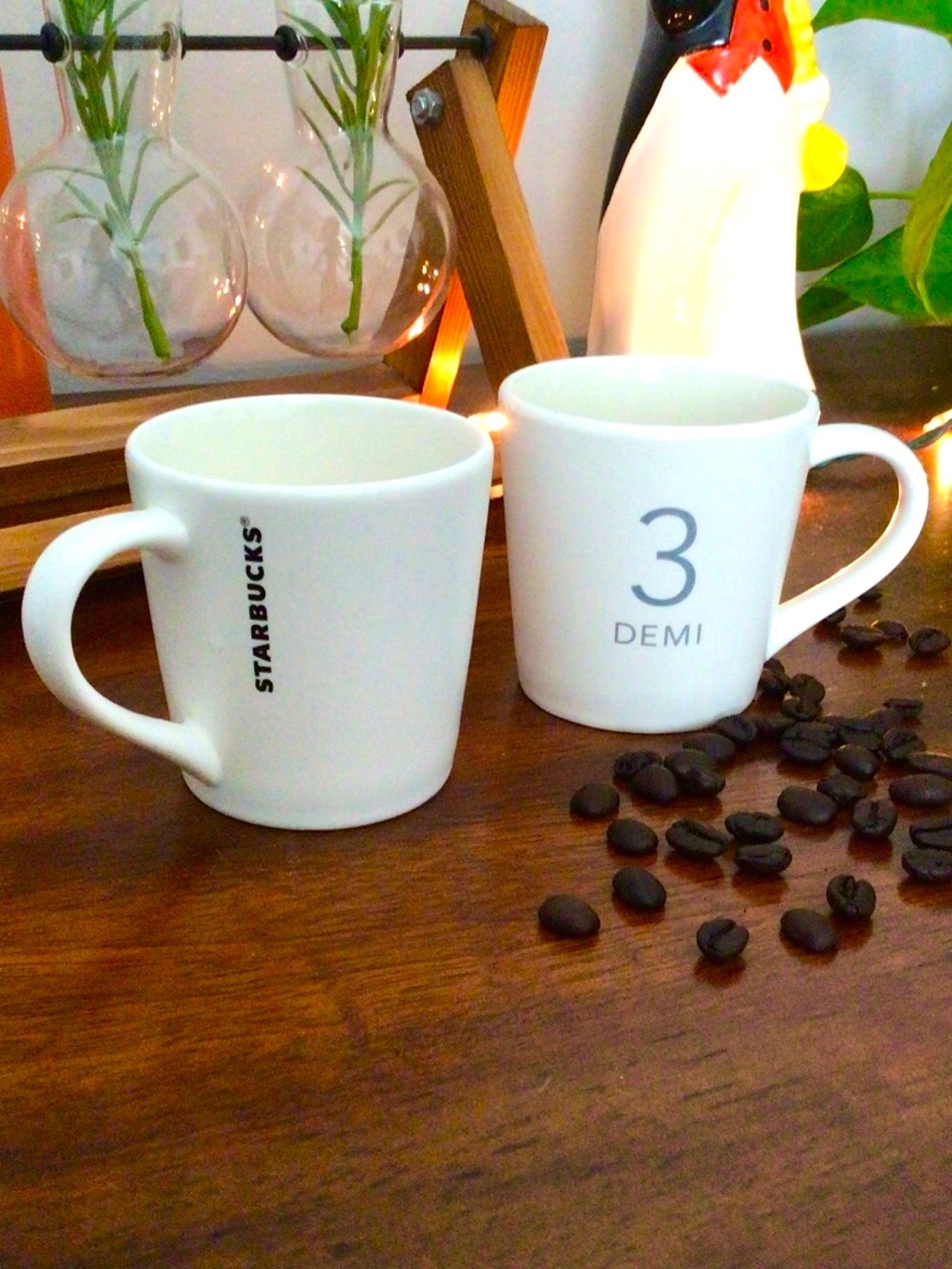 Starbucks Coffee Demi 3 oz Demitasse Espresso Cup Set of Two, 2011